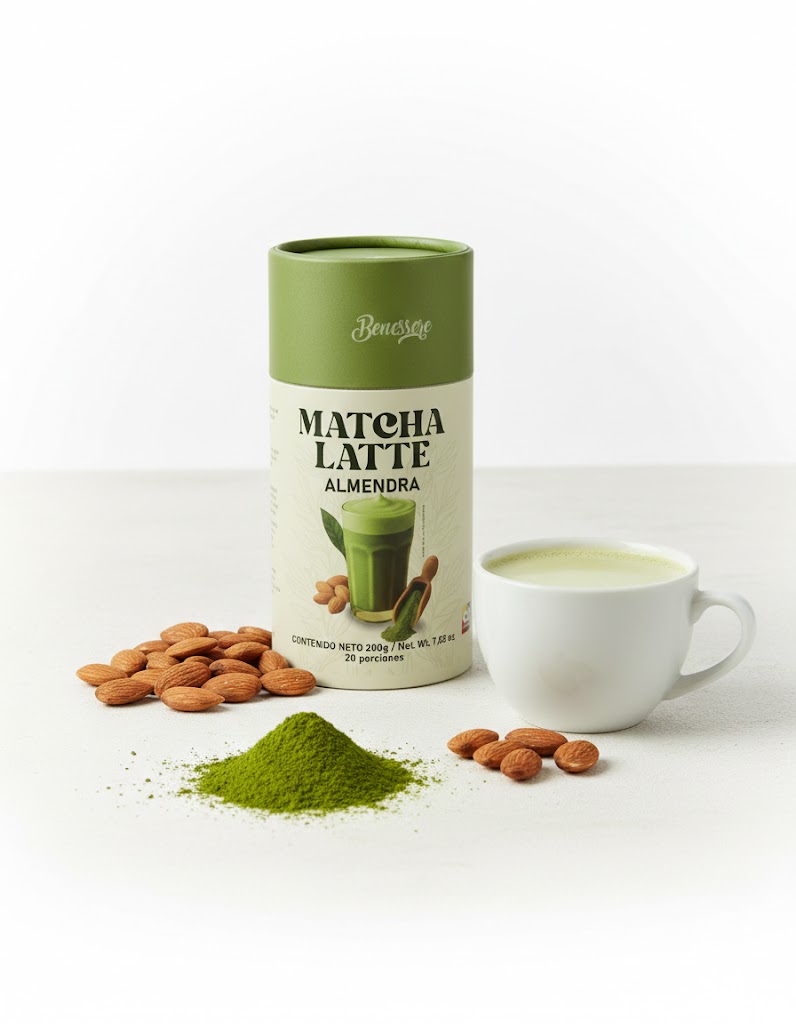 Matcha Latte Almendra